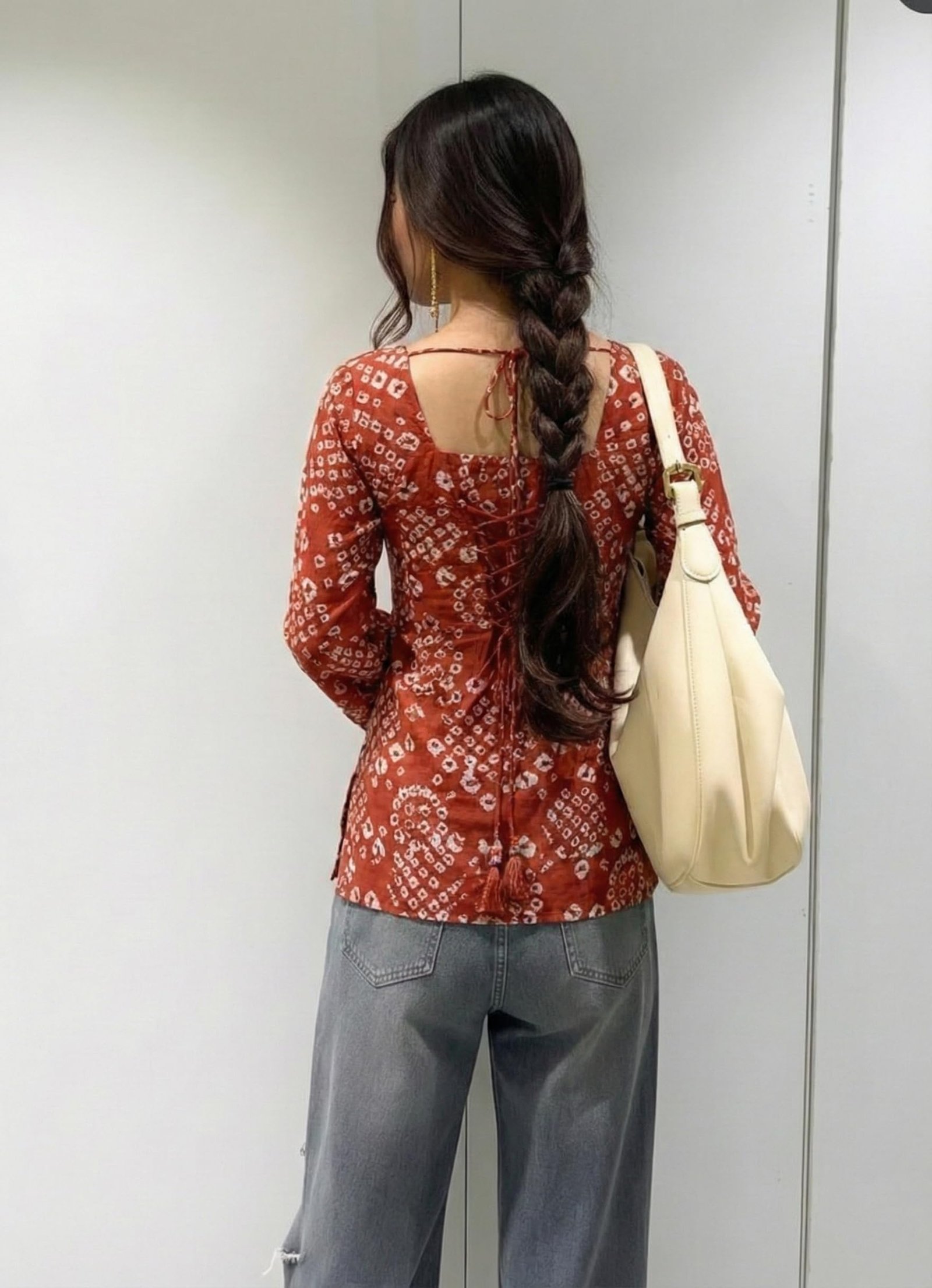 Women's Viscose Blend Printed Short Kurti (NABILA RED-VKS02_S-VKS02_Red -VKS02_Small) - Image 2