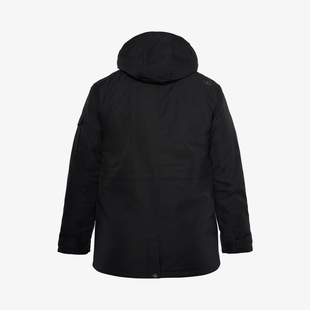 Men's Standard Wolf Creek Insulated Jacket, Black, Small - Image 5