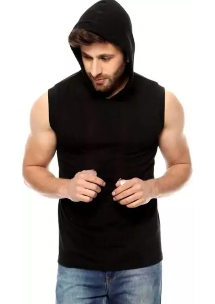 Men's Regular Sleeveless Polyester Gym Vest - Workout Tank Top for Fitness Enthusiasts (Size : M) | 01Vests Multicolour - Image 3