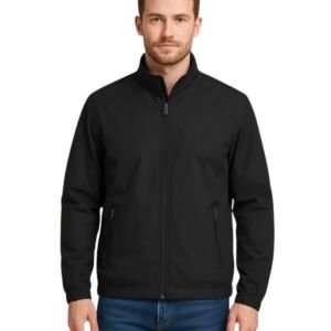 Men’s Lightweight Windcheater Zipper Jacket – Gym, Rider Winter Jacket for Men – Thin Wind Sheeter Zip-up Sports Jacket for Man (IN, Alpha, XS, Regular, BLACK)
