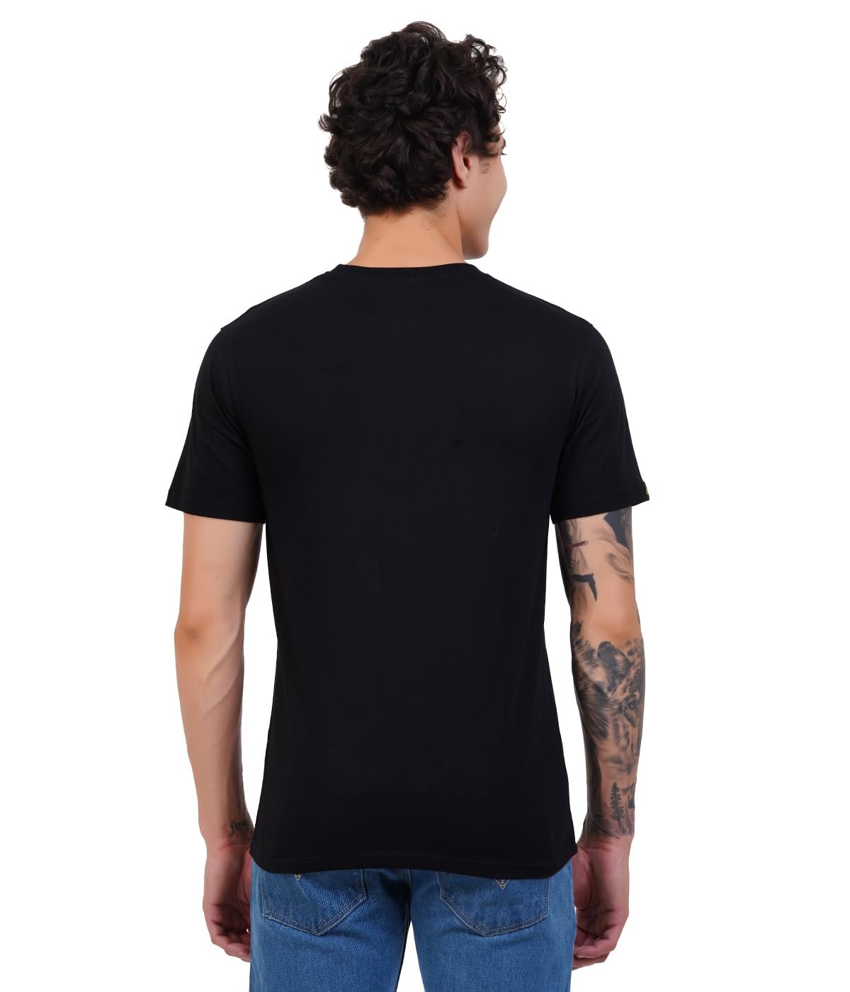 T Shirt for Man | Mens T-Shirt | Round Neck| Half Sleeve Stylish Cotton Regular Fit Printed Casual Stylish ComfortableM - Image 2