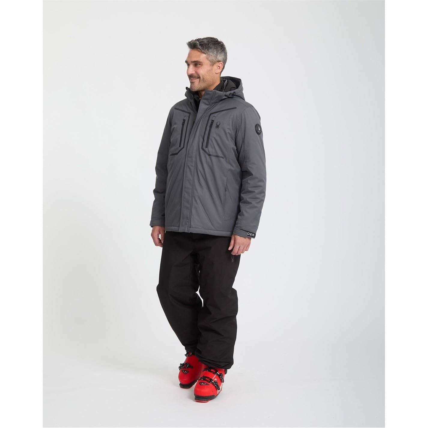Men's 3-in-1 Snow Ski System Jacket Jacket, Polar - Image 2