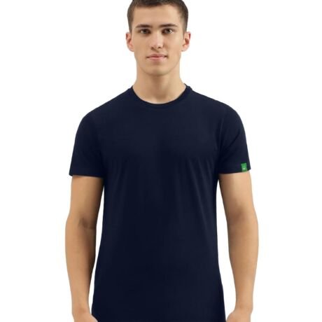 Men's T Shirt | Plain Round Neck | T-Shirts | Cotton Tshirt for Men Stylish | T-Shirts for Man Regular Fit | Tees for Man Blue