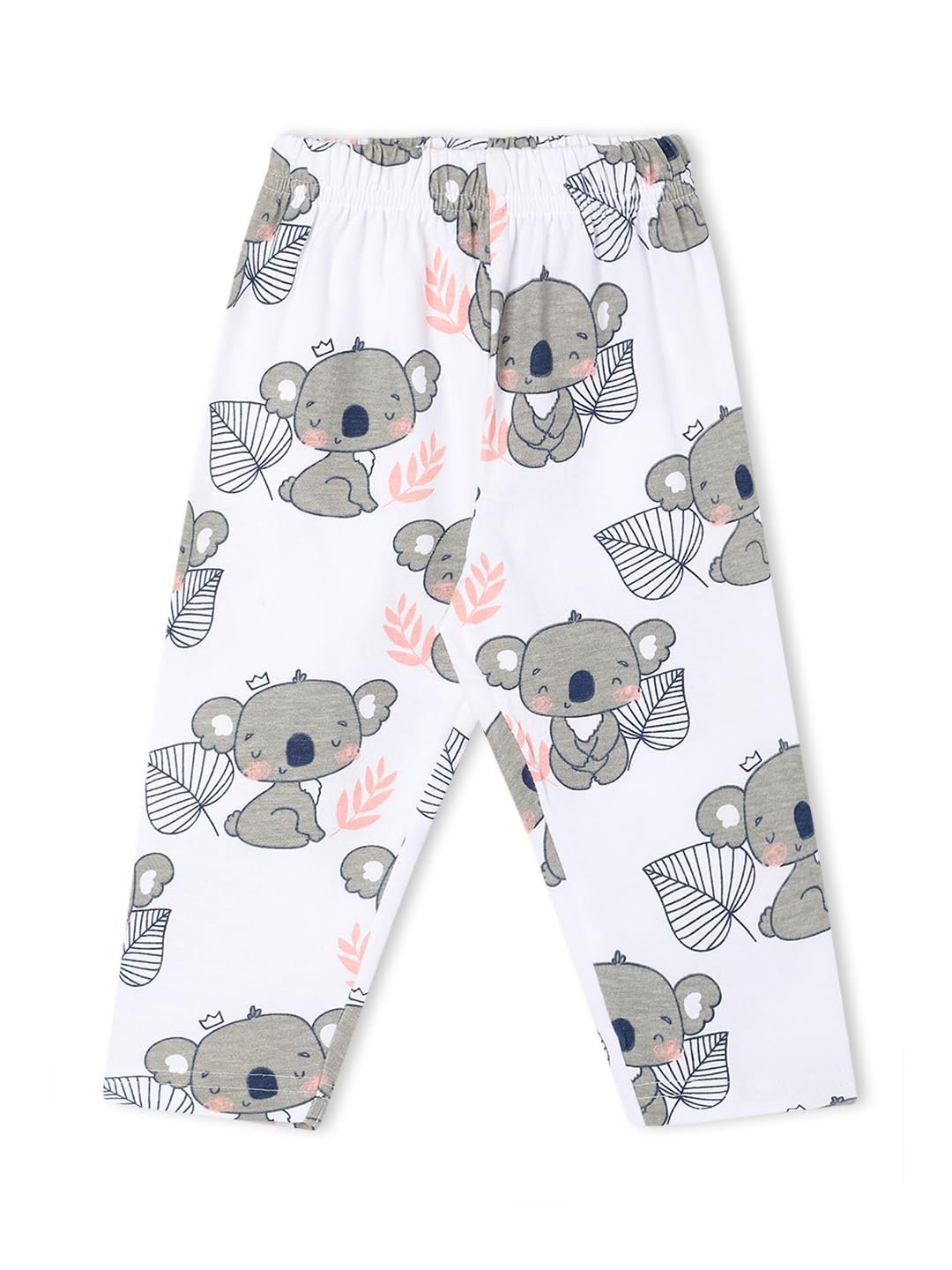 Kids Cotton Night Suit for Boys and Girls | Soft Breathable Night Dress for Kids Boys and Girls | Printed Nightsuit Pajama Set | All-Season Sleepwear for Daily Use | Baby Koala | 5-6Y - Image 8