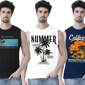 Vest for Men Sleeveless Comfortable Gym Wear for Men Vests for Men