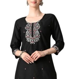 Woman Straight Short kurta |Short Kurti for Women Latest(RYT829, XS)