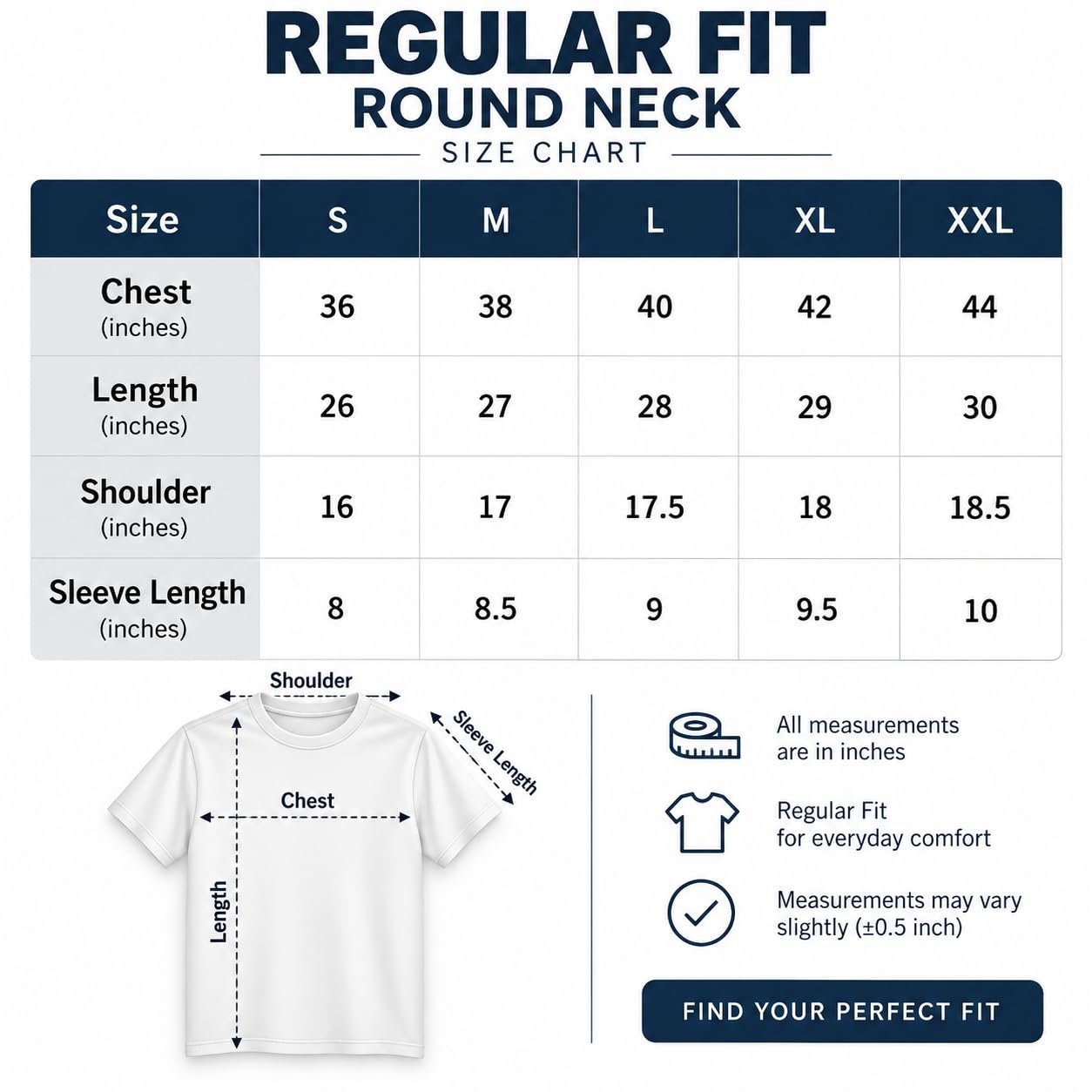 Men's Premium 100% Pure Cotton Crew Neck T-Shirt | 180 GSM Combed Cotton | Soft Breathable Regular Fit Half Sleeve Tee Sky Blue - Image 6