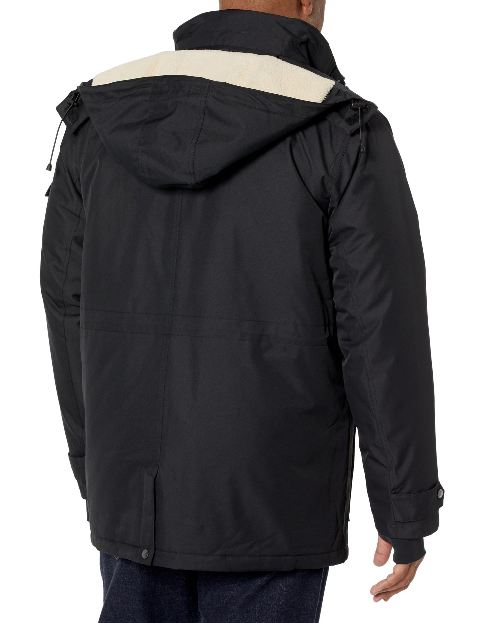 Men's Standard Wolf Creek Insulated Jacket, Black, Small - Image 2