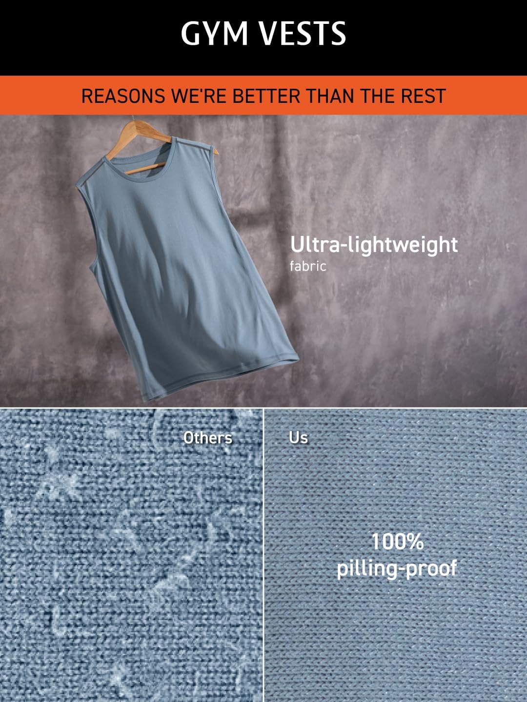 Breeeze Tank Tops | Premium Cotton Blend, Ultra Lightweight Tank Tops-Port Wine-Pack of 1 - Image 2
