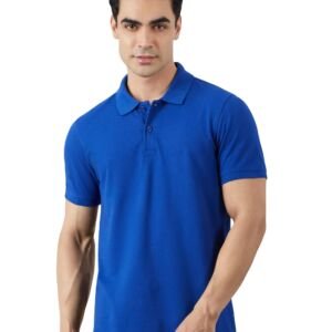 Men's Cotton Rich Solid Polo Tshirt | Collar Tshirts | Half Sleeves | Plain-Regular Fit (Available in Plus Size and Combo Pack of 2)