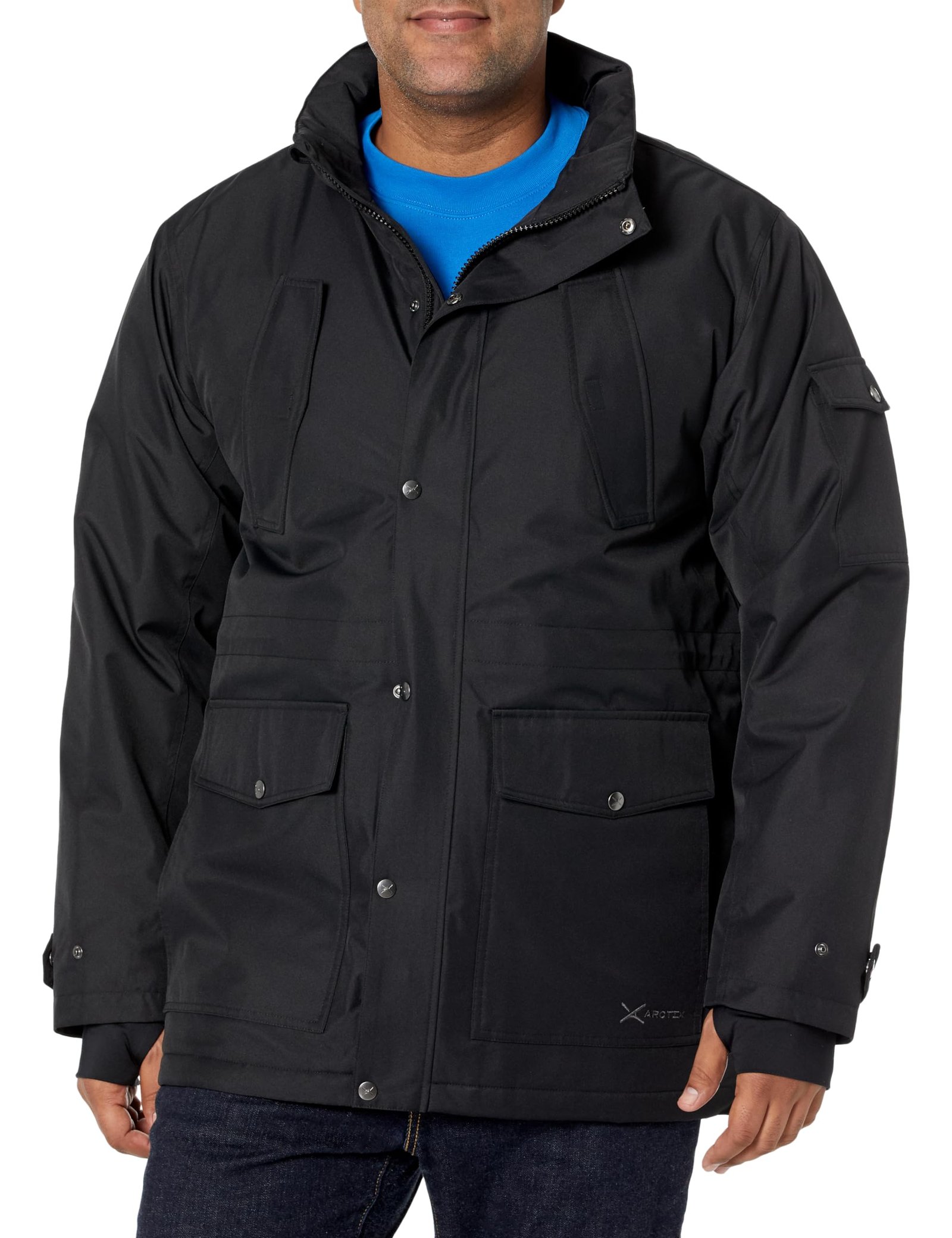 Men's Standard Wolf Creek Insulated Jacket, Black, Small