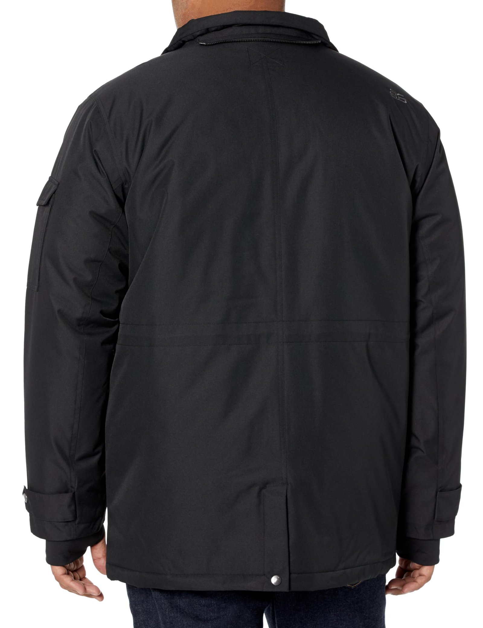 Men's Standard Wolf Creek Insulated Jacket, Black, Small - Image 3