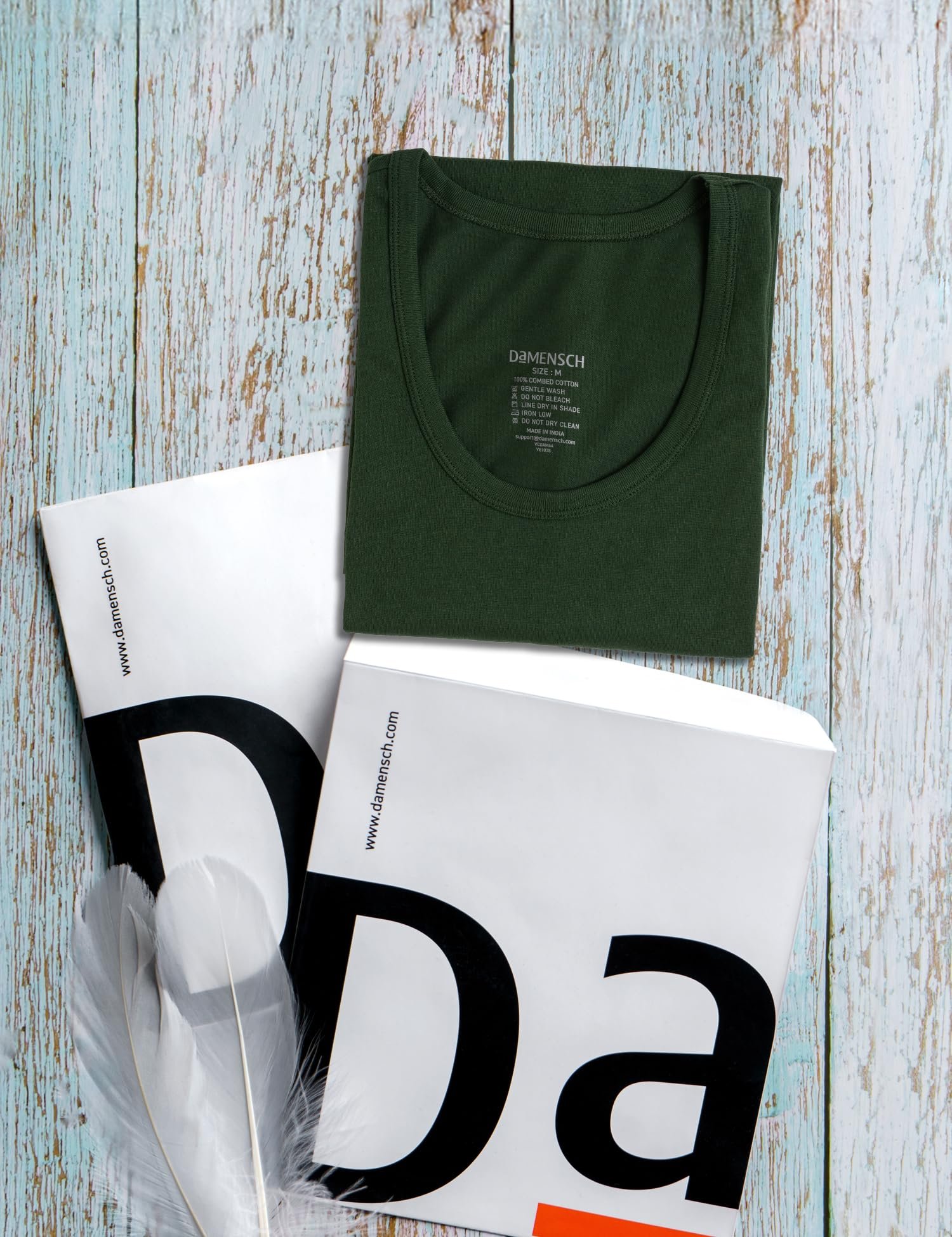 Anti-Bacterial Anti Odour Soft Cotton Vest-Mountain Green - Image 7