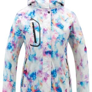 Women's Mountain Waterproof Ski Jacket Windproof Snowboarding Jacket Warm Winter Coat Raincoat